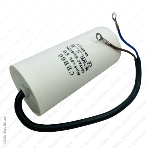 Universal Capacitor With Flylead Wire 60uF / 60 MFD 450 VAC