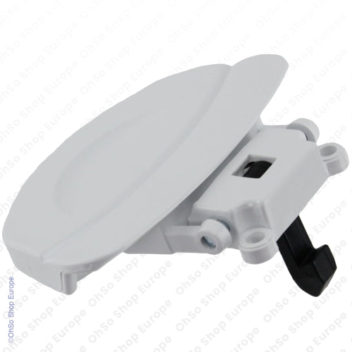 Washing Machine Door Handle (White) For Baumatic, Fagor, Smeg and others