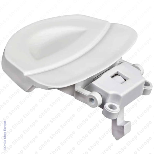 Washing Machine Door Handle (White) For Baumatic, Fagor, Smeg and others