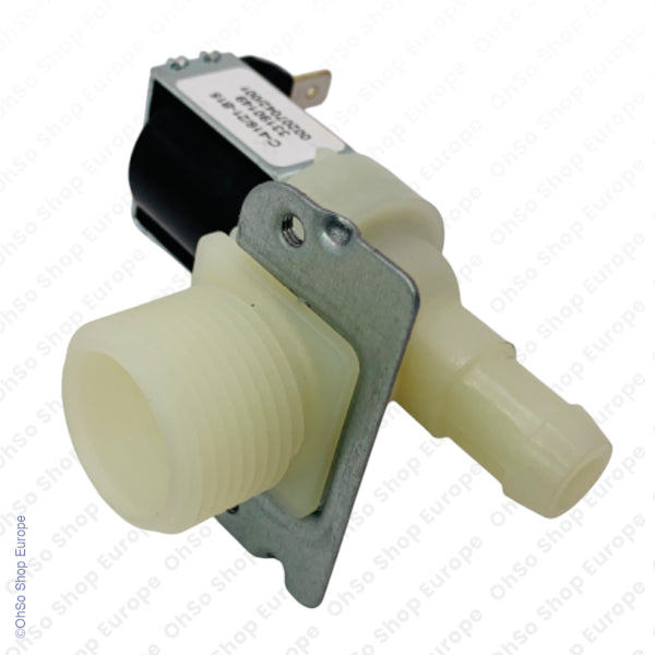 Water Inlet Valve 90° 14mm Bore Outlet Angled Solenoid 230V 3/4" BSP