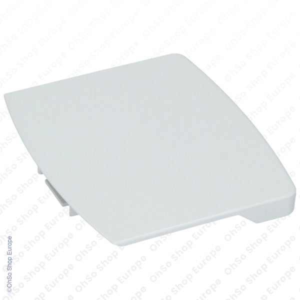 White Washing Machine Door Handle – Compatible with Whirlpool, Bauknecht, Ignis