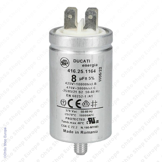 Universal Capacitor 8uF
