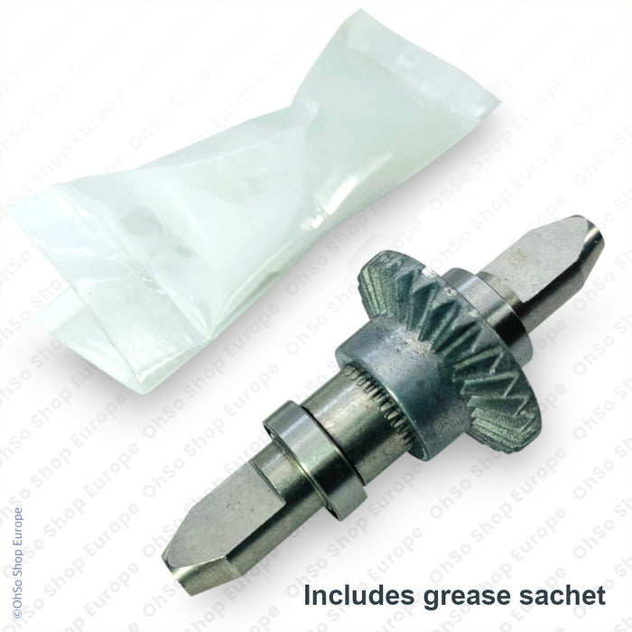 Compatible Gtech AirRam MK1 Drive Cog & Bearings - Aluminium Cog