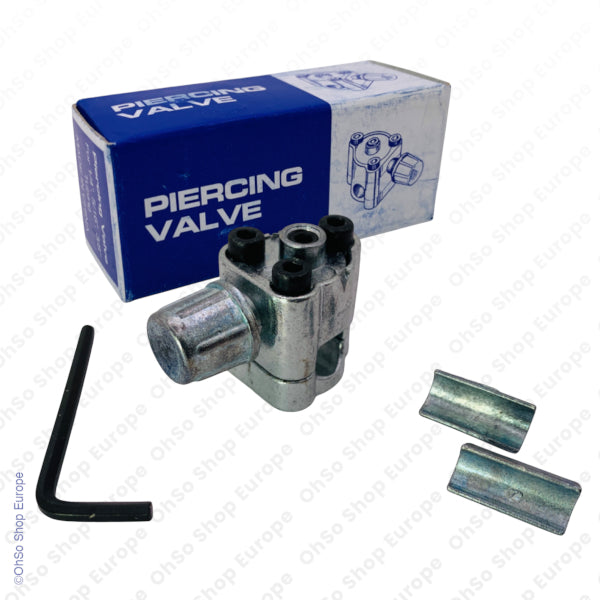 Premium Bullet Piercing Valve Kit – Fits Tubing 1/4" to 3/8"