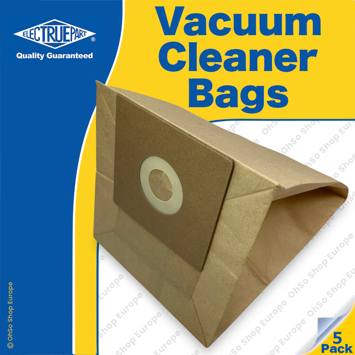 Argos ProAction Compatible Vacuum Bags | Electruepart Paper Dust Bags (Pack of 5)