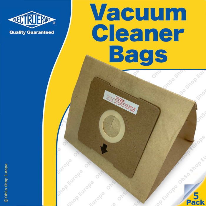 Electruepart Compatible Dirt Devil Vacuum Bags – Pack of 5