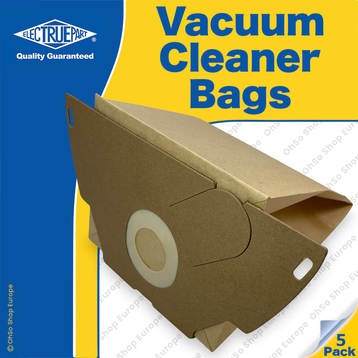 Electruepart Compatible Electrolux E44 / E49 & E49N Vacuum Bags – Pack of 5 (Fits Mondo Series)