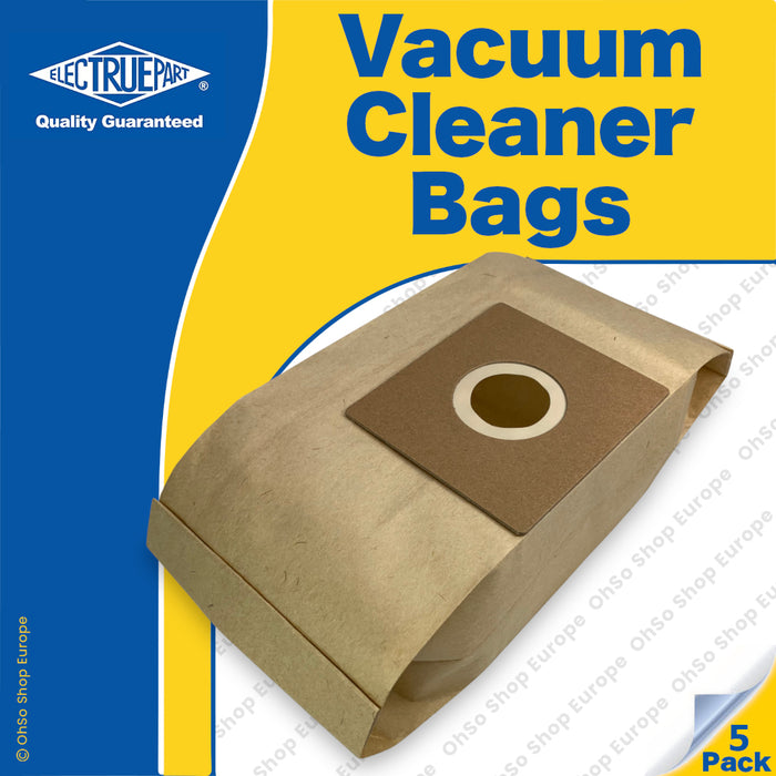 Electruepart Compatible Electrolux E66, E66N & U66 Vacuum Bags – Pack of 5
