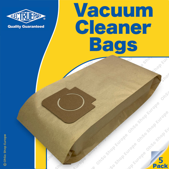 Electruepart Hoover H4/H18 Compatible Vacuum Bags – Turbopower & Turbolite – Pack of 5