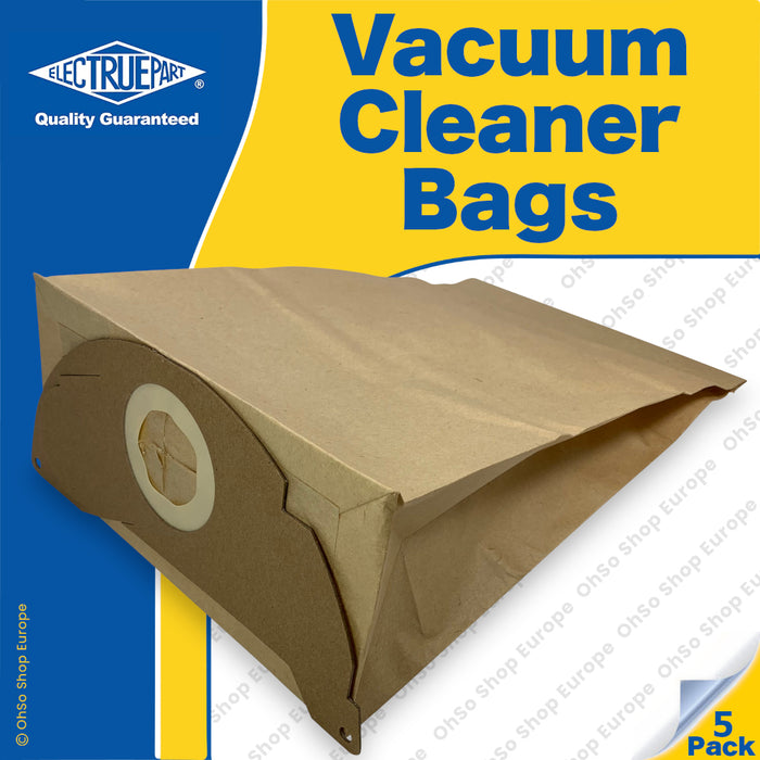 Karcher Compatible Vacuum Bags | Electruepart Paper Dust Bags (Pack of 5)