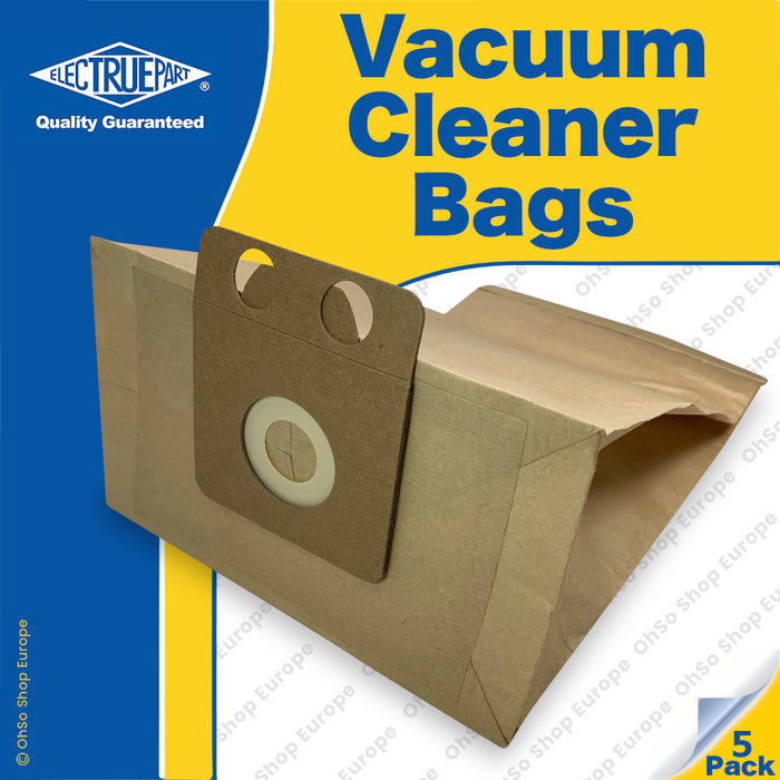 Nilfisk Compatible Vacuum Bags | Electruepart Paper Dust Bags (Pack of 5)