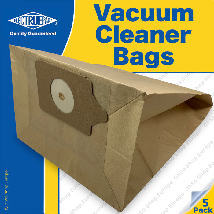 Electruepart Numatic Charles, Edward & George Vacuum Bags – Type 2B – Pack of 5