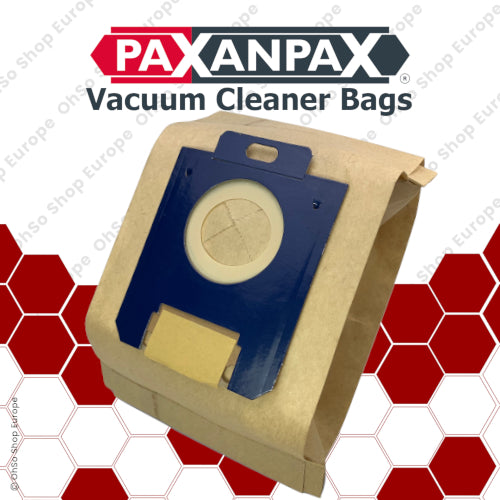 Electrolux Compatible Vacuum Bags S-Bag Type 200B | Paxanpax Paper Dust Bags (Pack of 5)