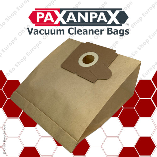 Electrolux E53, E53N & U53 Compatible Vacuum Bags | Paxanpax Paper Dust Bags (Pack of 5)