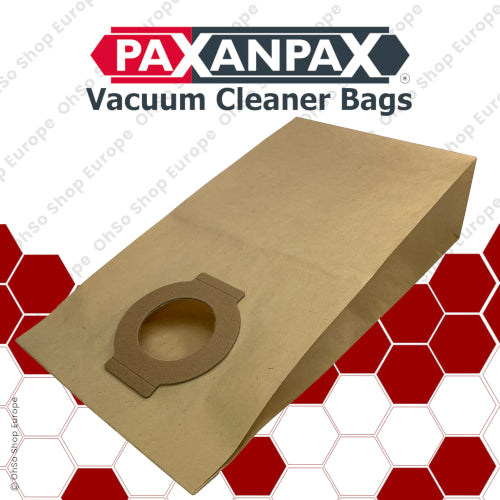Hoover H16 & H15 Compatible Vacuum Bags | Paxanpax Aqua Series Paper Bags (Pack of 5)