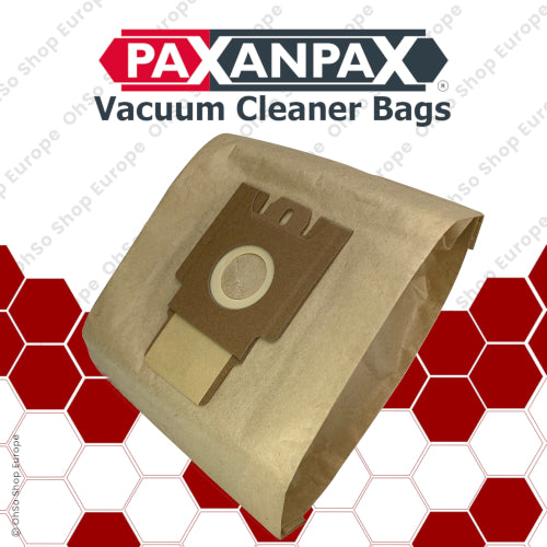 Hoover H30 & H52 Compatible Vacuum Bags | Paxanpax Paper Dust Bags (Pack of 5)