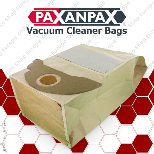 Karcher Compatible Vacuum Cleaner Bags | Paxanpax Paper Dust Bags (Pack of 5)