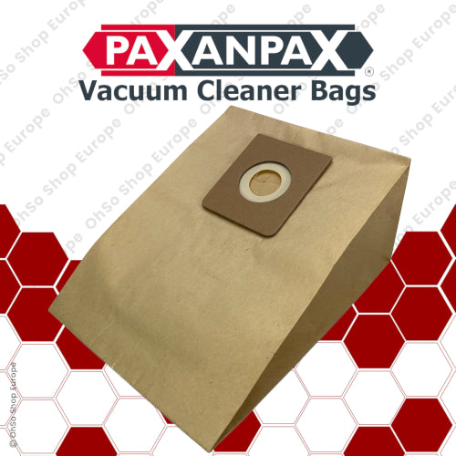 Nilfisk GM Series Compatible Vacuum Bags | Paxanpax Paper Bags (Pack of 5)