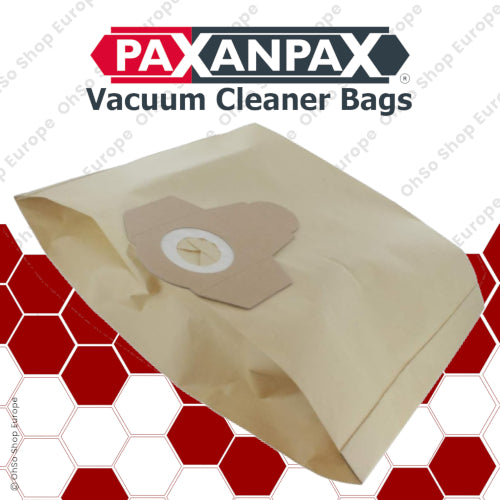 30L Vacuum Dust Bags Type RU – Compatible for Rowenta, Clarke, Draper | Paxanpax (Pack of 5)