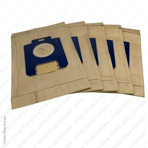 Philips Compatible Vacuum Bags S-Bag Type 200B | Paxanpax Paper Dust Bags (Pack of 5)