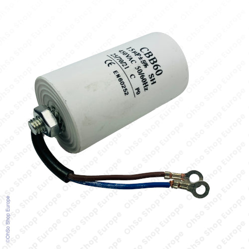 Universal Capacitor With Flylead Wire 1.5uF / 1.5 MFD 450 VAC