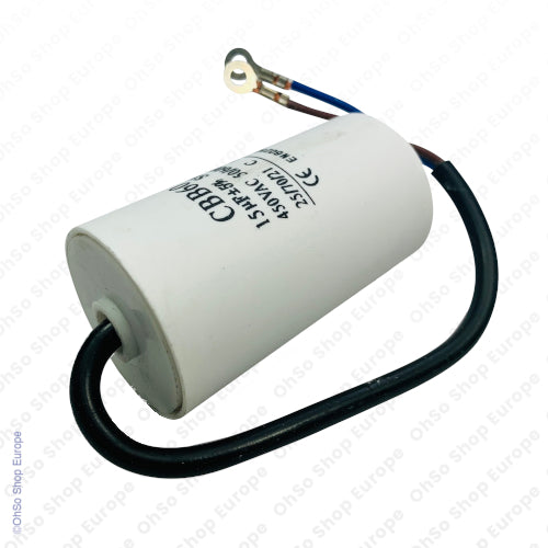 Universal Capacitor With Flylead Wire 1.5uF / 1.5 MFD 450 VAC