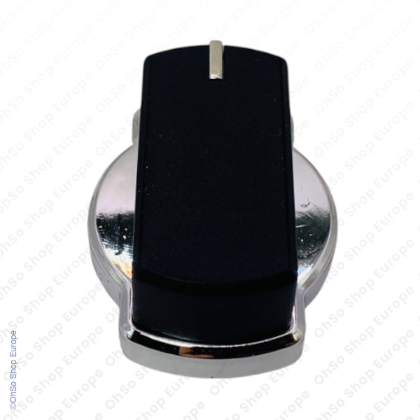 083240908 Compatible Gas Hob Control Knob Black Chrome for Belling Stoves