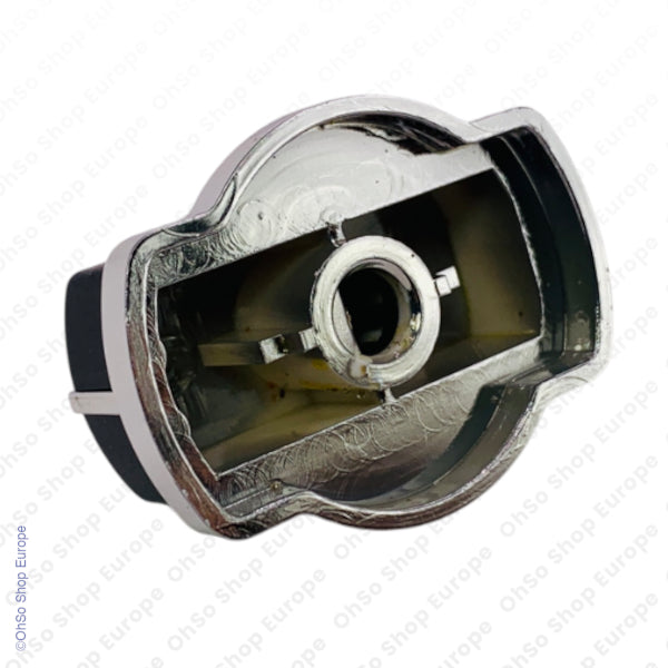 083240908 Compatible Gas Hob Control Knob Black Chrome for Belling Stoves