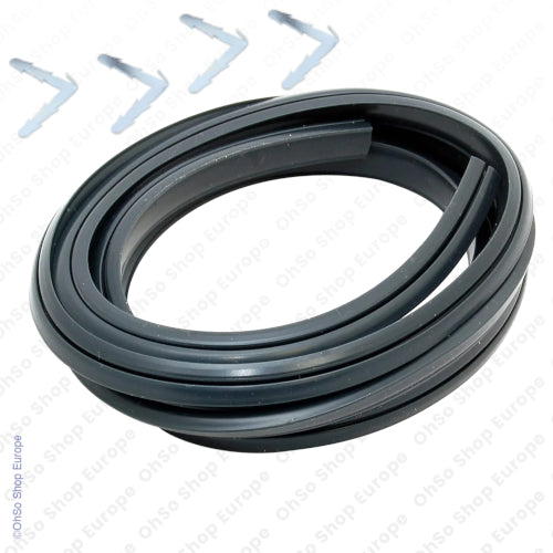 Universal 4-Sided 90° Corner Silicone Rubber Oven Door Seal Kit