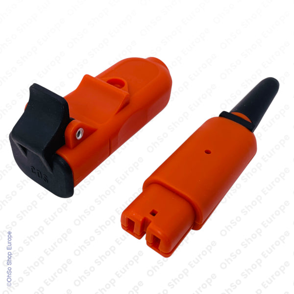 Compatible Female Mains Cable Connector Plug for Flymo Lawnmowers Strimmers Trimmers