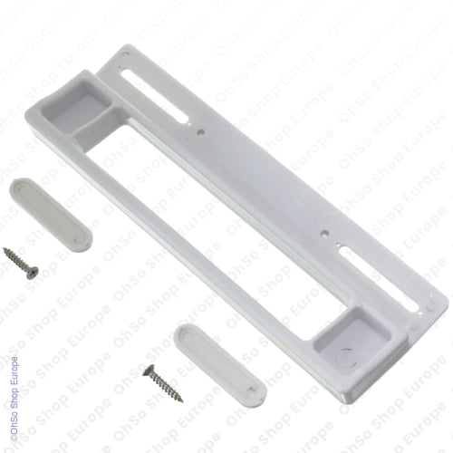 Universal White Fridge Door Handle (80 - 150 mm)