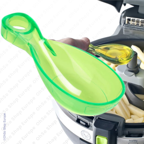 Green Plastic Oil Measuring Spoon For Tefal Actifry