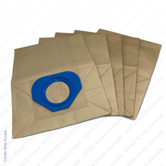 Nilfisk GA70, GS80, GM90 Series Paper Dust Bags (Pack of 5)