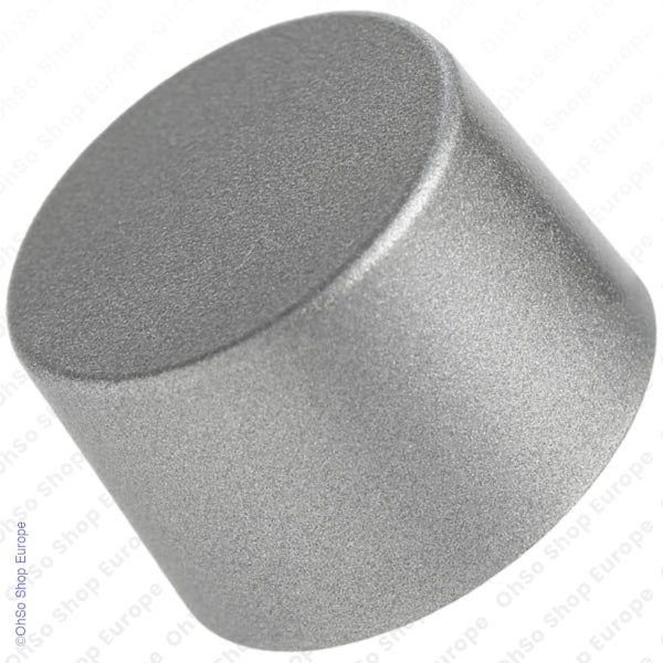 Beko 150240513 Hob Ignition Button – Silver (Fits Howdens/Hygena/Lamona)