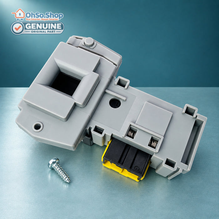 Genuine Candy Hoover washing machine door interlock 49030389, front view