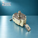 DeLonghi coffee machine thermal cut-out fuse 318C 5232105000, upright threaded stud