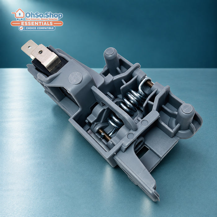 Dishwasher door lock assembly for Hotpoint, Indesit and Ariston, catch detail