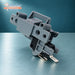 Dishwasher door lock assembly for Hotpoint, Indesit and Ariston, rear view