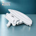 Genuine Fagor white washing machine door handle AS0008102, side view