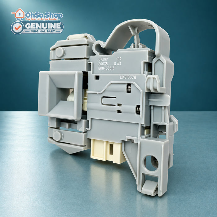 Genuine AEG Electrolux Zanussi washing machine door lock 8084553034 - front housing