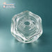 Amica 8002233 oven lamp glass cover, end view