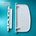 Genuine Lec 082641645 and 082644070 icebox door handle and lock hook kit – handle and lock hook side by side