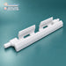 Lec 082644070 white icebox door hook showing mounting clips
