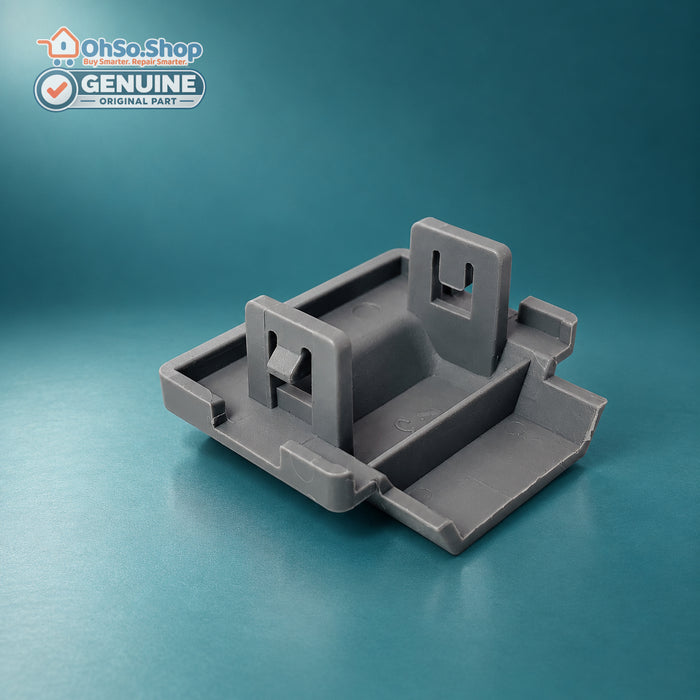 Midea 12176000025576 dishwasher overflow cap showing the underside clips