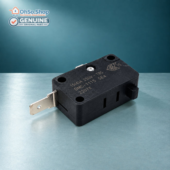 Tefal Rowenta steam generator microswitch CS00118361 – angled body view