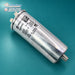 Vestel 32041424 15µF dryer compressor capacitor showing the label