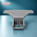 Grey washing machine door handle for Beko and Blomberg, pivot and hinge mount detail
