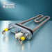 Hoover Candy 1600W washing machine heater element 41039772, terminal and mounting plate detail
