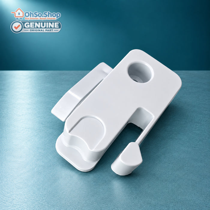 Hotpoint Indesit left-hand freezer flap stopper C00506171, top view