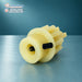 Kenwood Chef Major small motor pulley with tension pin inserted through the pin hole, 650350 / KW650350.